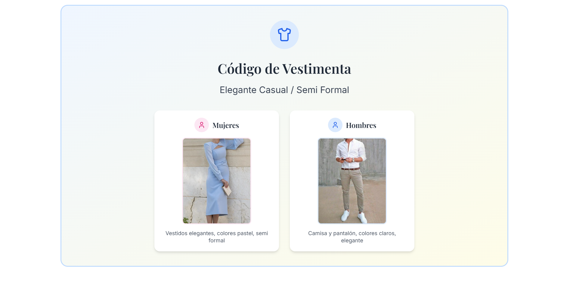 Código de Vestimenta
