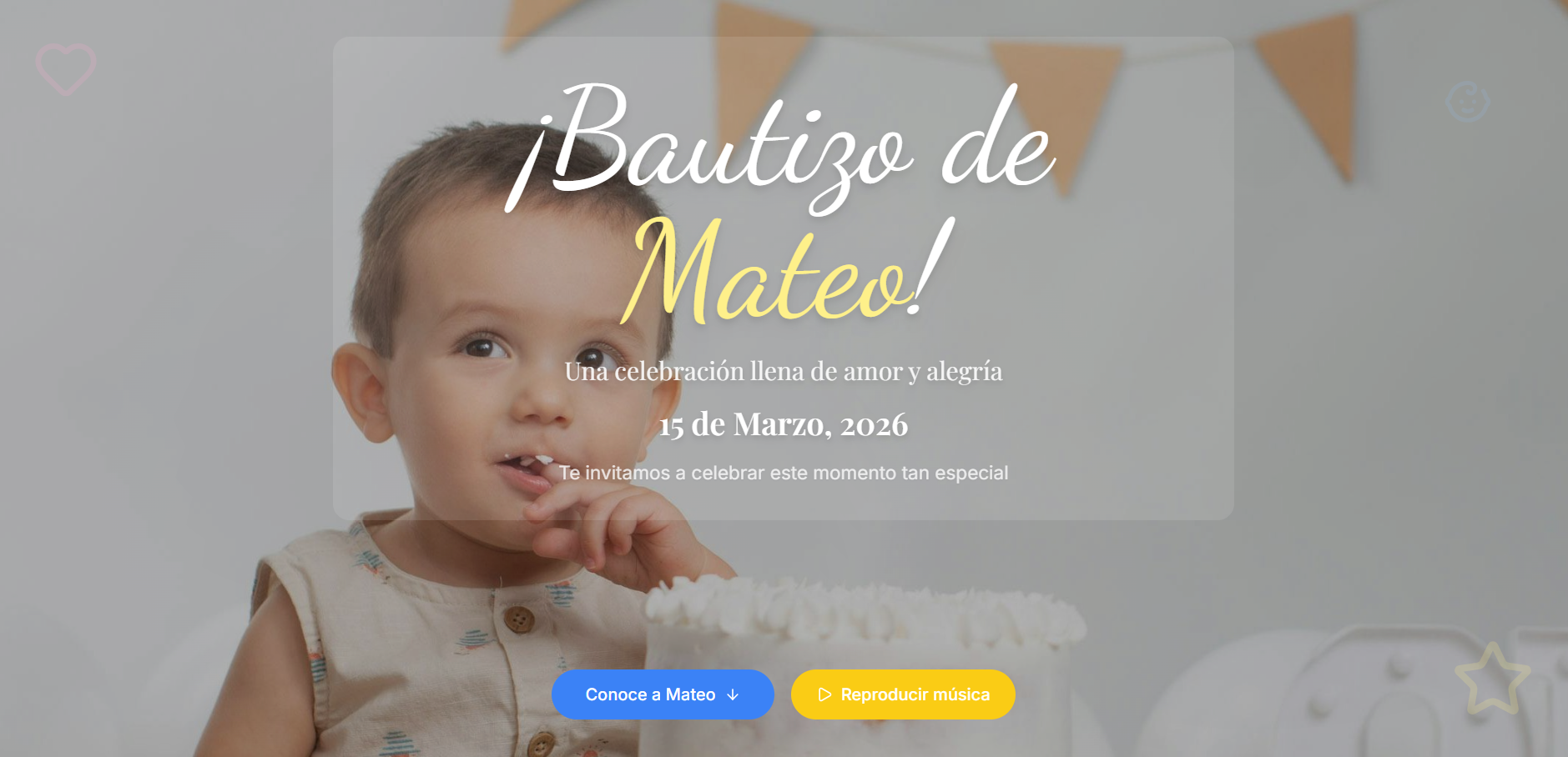 Bautizo de Mateo