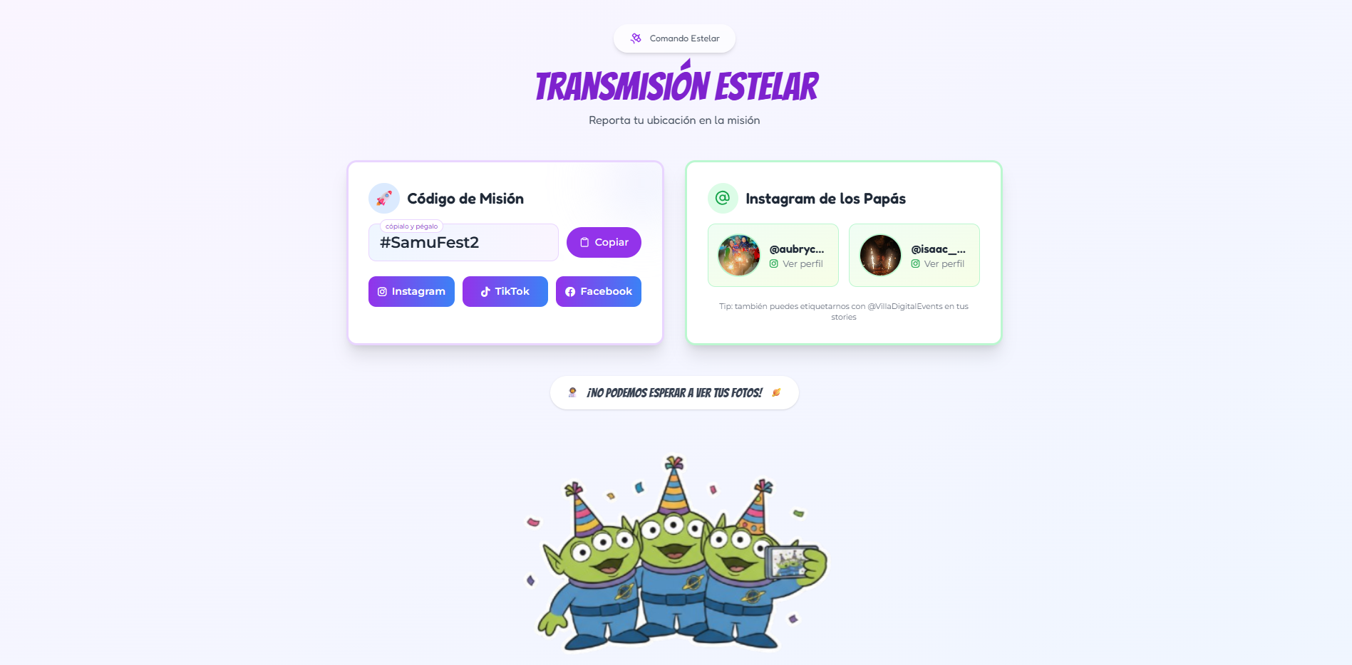 Nuestro hashtag