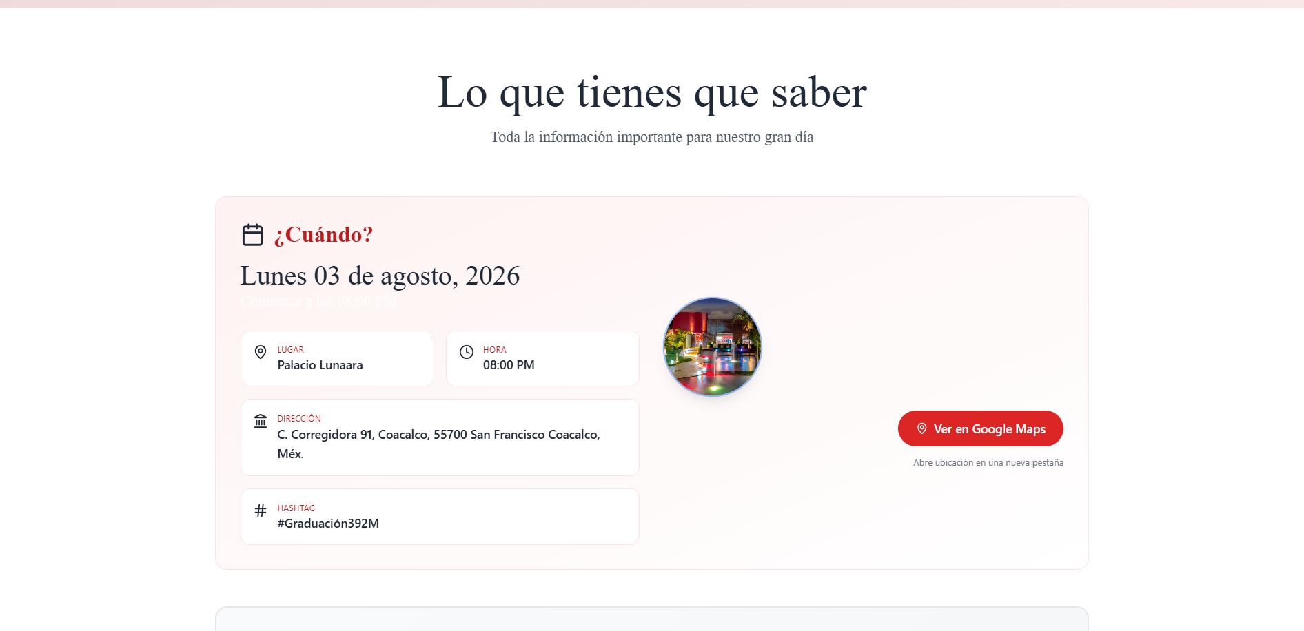 Info ejemplo 2