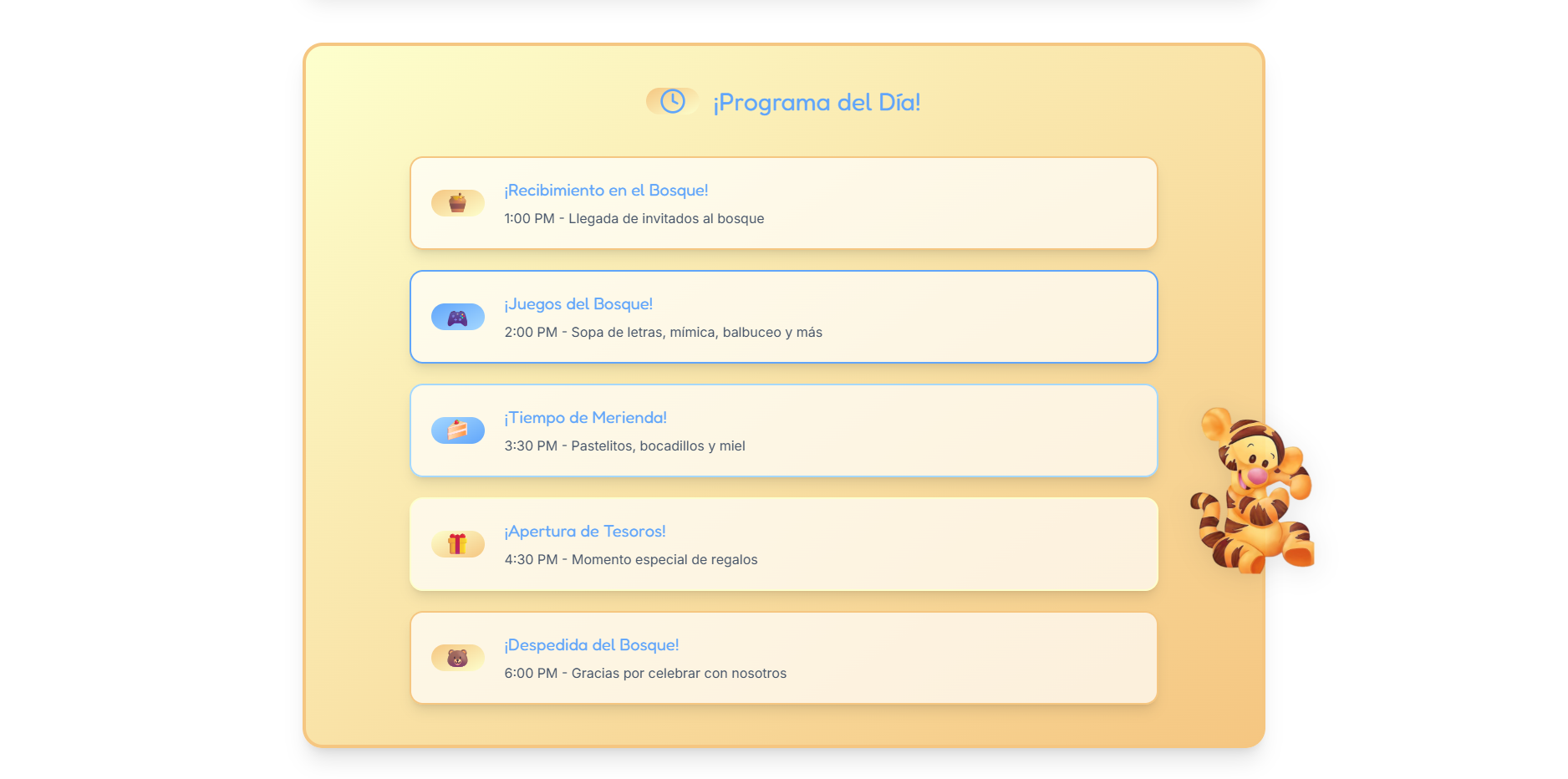 Itinerario ejemplo 2