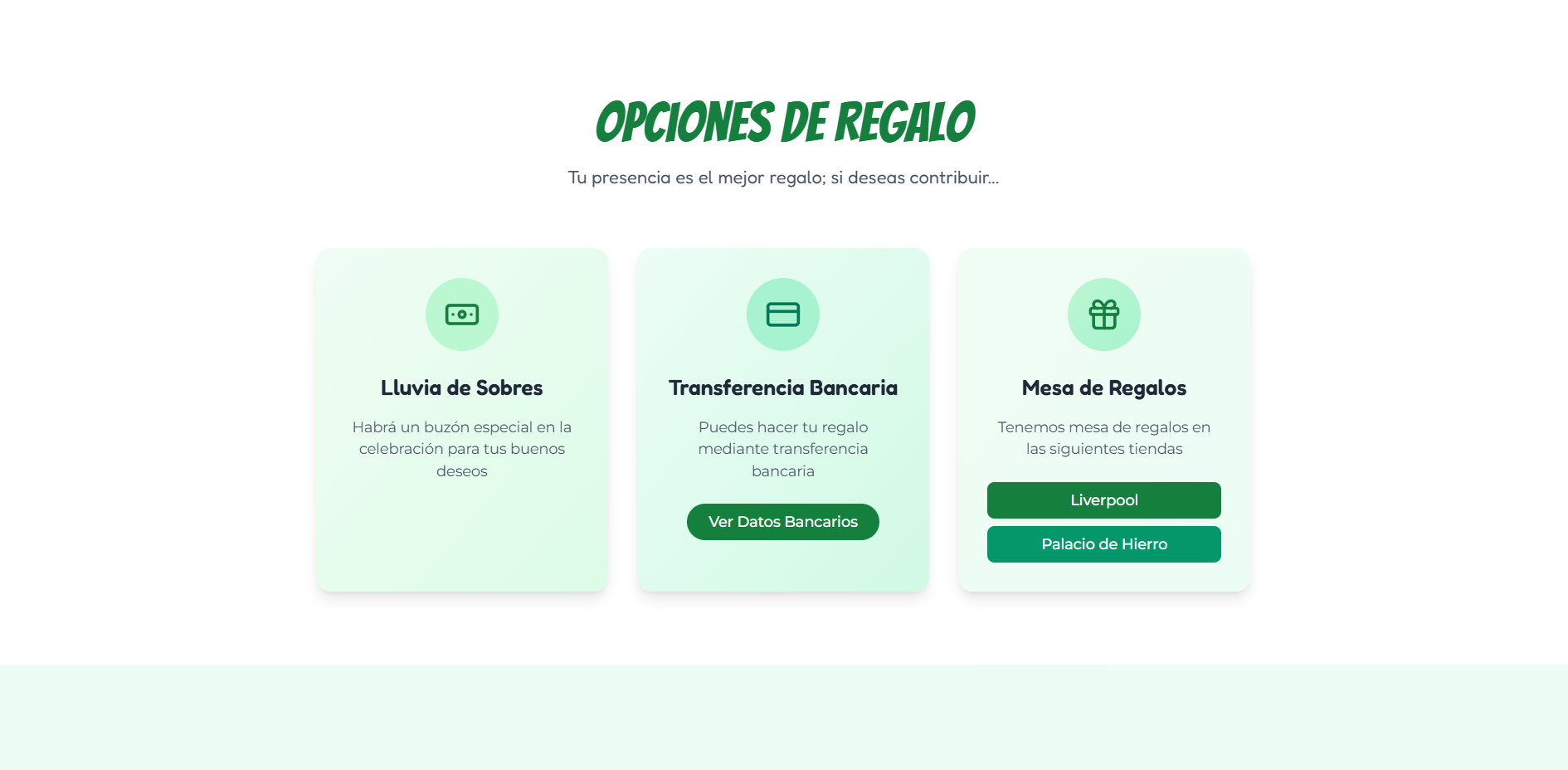 Regalos ejemplo 3